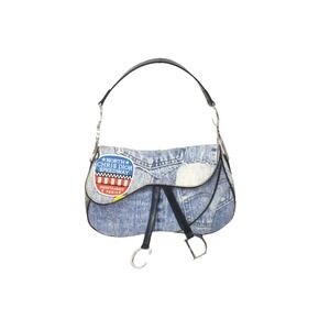 Christian Dior Saddle bag Galliano denim